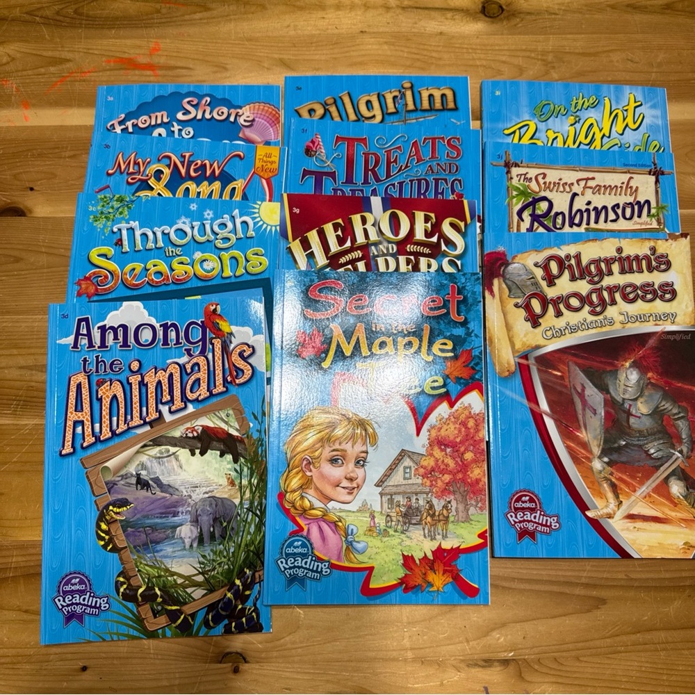 Abeka Children's Book Set 3rd grade readers 11 books - Picture 2 of 5